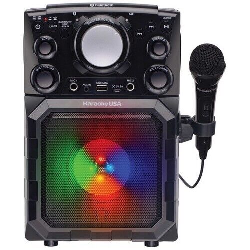 Karaoke Usa Gq410  40w Mp3 Portable Bt W/ Built In Battery Karaoke Player
