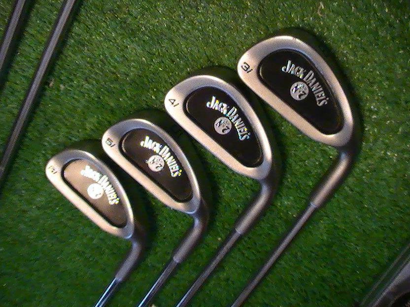 Jack Daniels Ultra Rare  Irons And Woods Set ! Birthday Or Holiday Gift