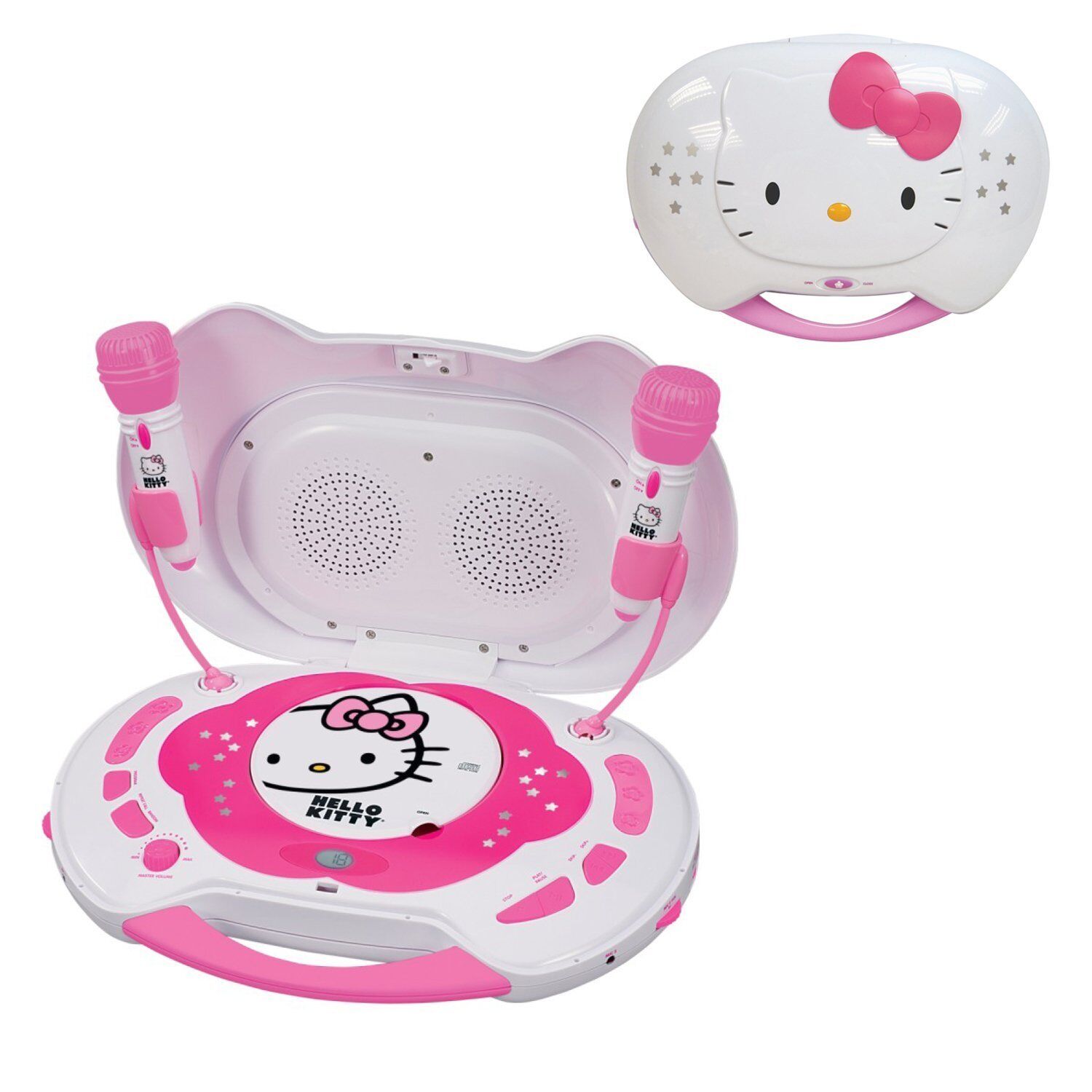 Hello Kitty Cd Player And Karaoke System