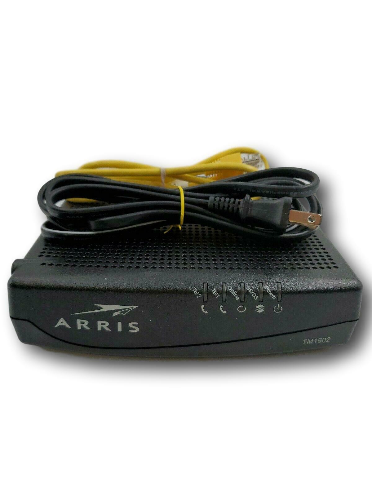 Arris Touchstone Tm1602a Docsis 3.0 Cable Telephony Modem, Optimum Cablevision