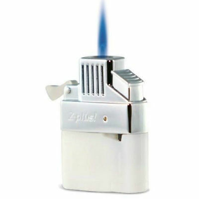 Z Plus Torch Flame Lighter Butane Insert, Single Flame, Refillable (zins)