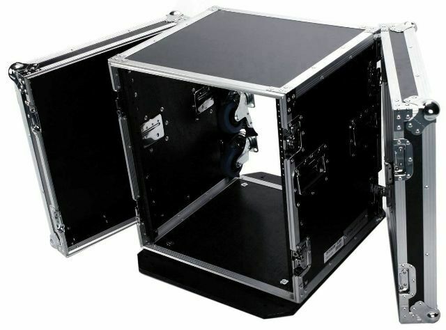 Deejay Led 12ru Space Fly Drive Case With Wheels For Professional Dj Amplifier,