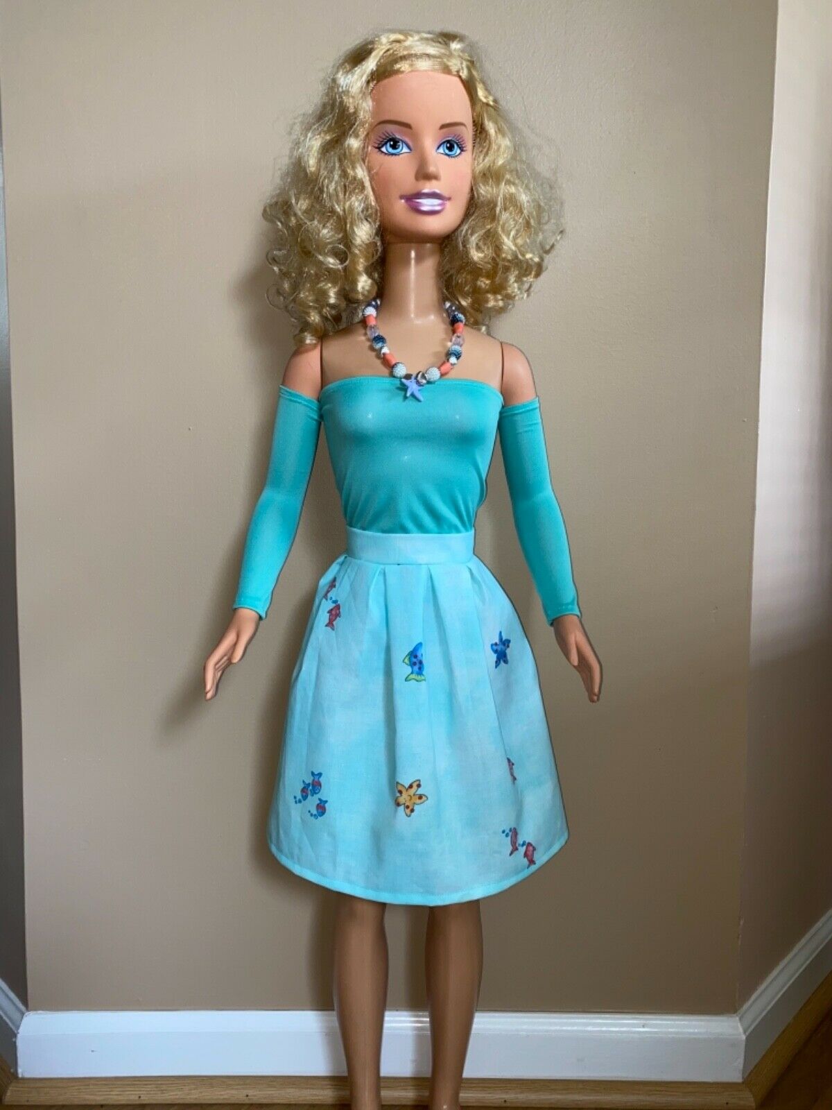 My Size Barbie Clothes 36 Inch- Fishes Of The Sea Ensemble