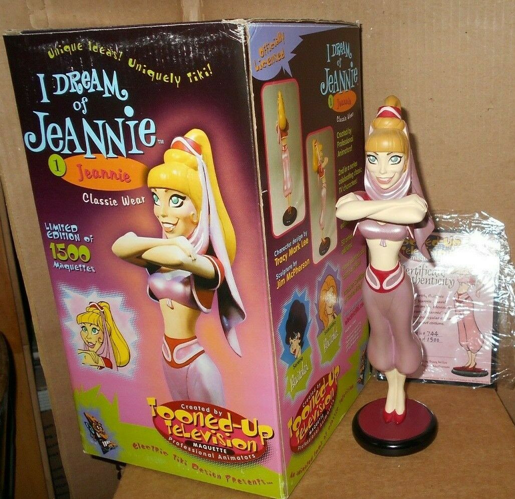 I Dream Of Jeannie Classic-wear Maquette Tooned-up Statue #744/1500