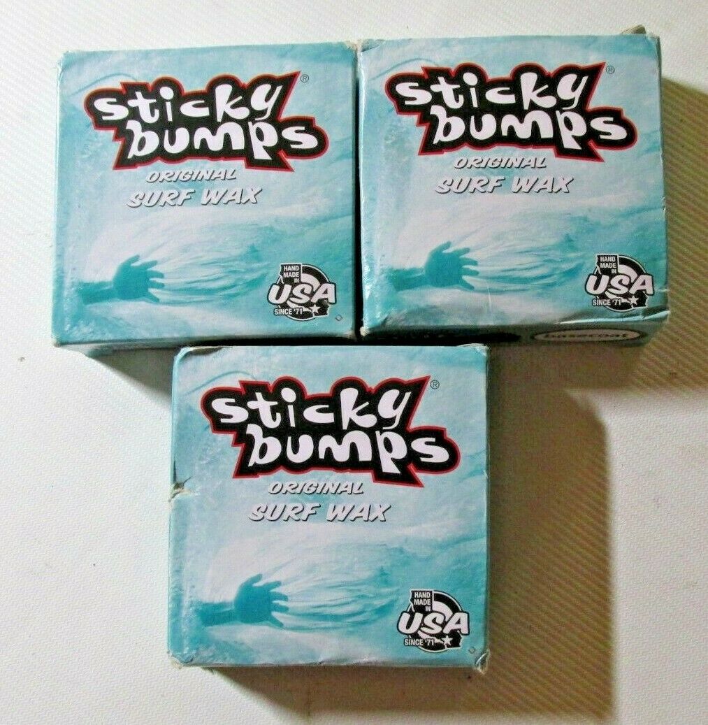 Surf Wax Sticky Bumps Wax Original Cool Pack Of 3