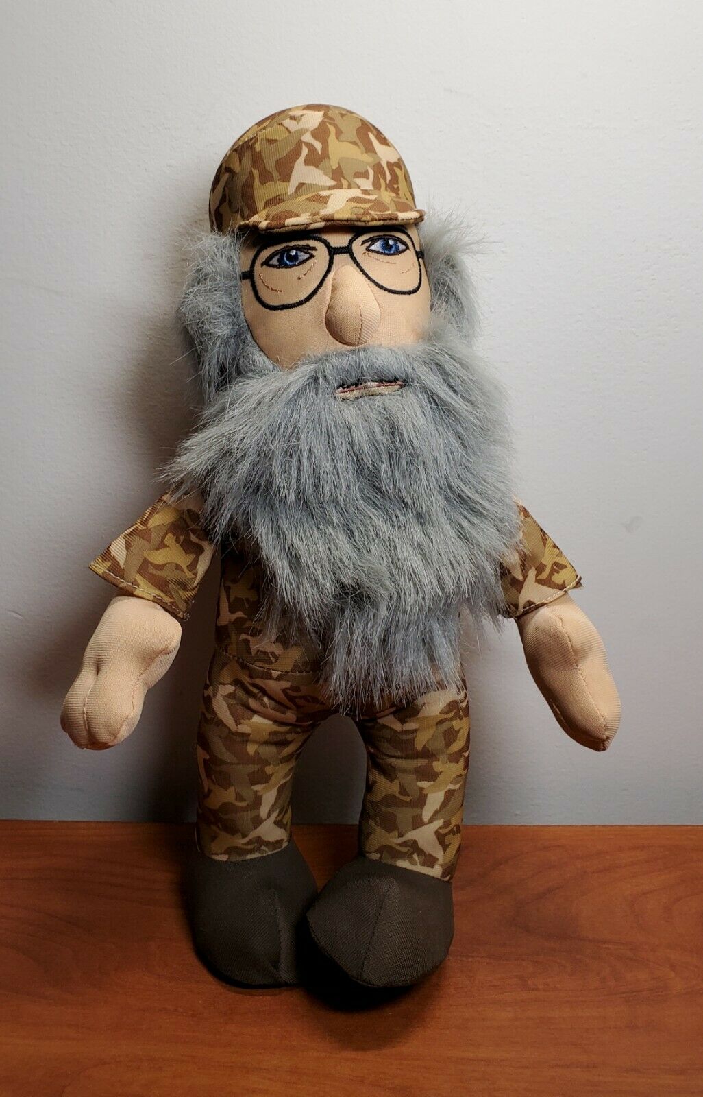 Duck Dynasty Uncle Si Robertson 13" Talking Plush Toy Tested And Works!