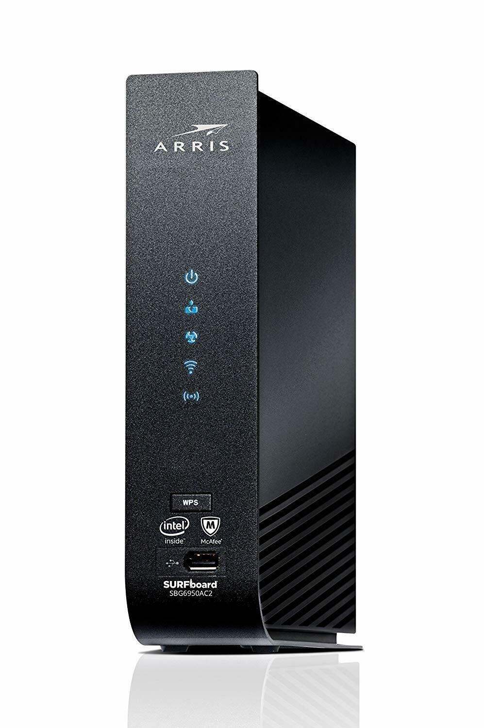Arris Sbg6950ac2 3-in-1 Cable Modem / Wifi Router With Mcafee Manufacturer Renew